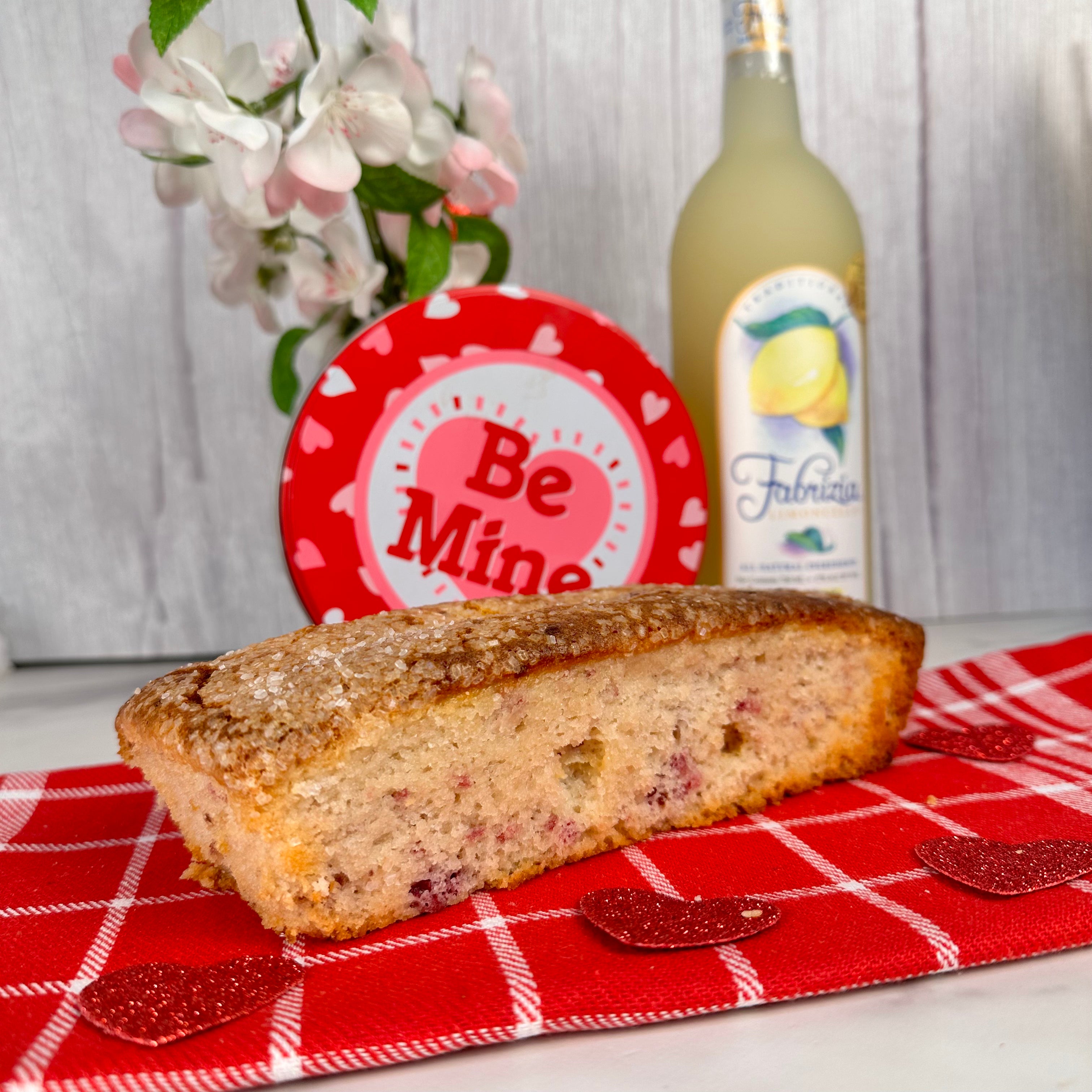 Valentines Raspberry Limoncello Loaf (16 oz)