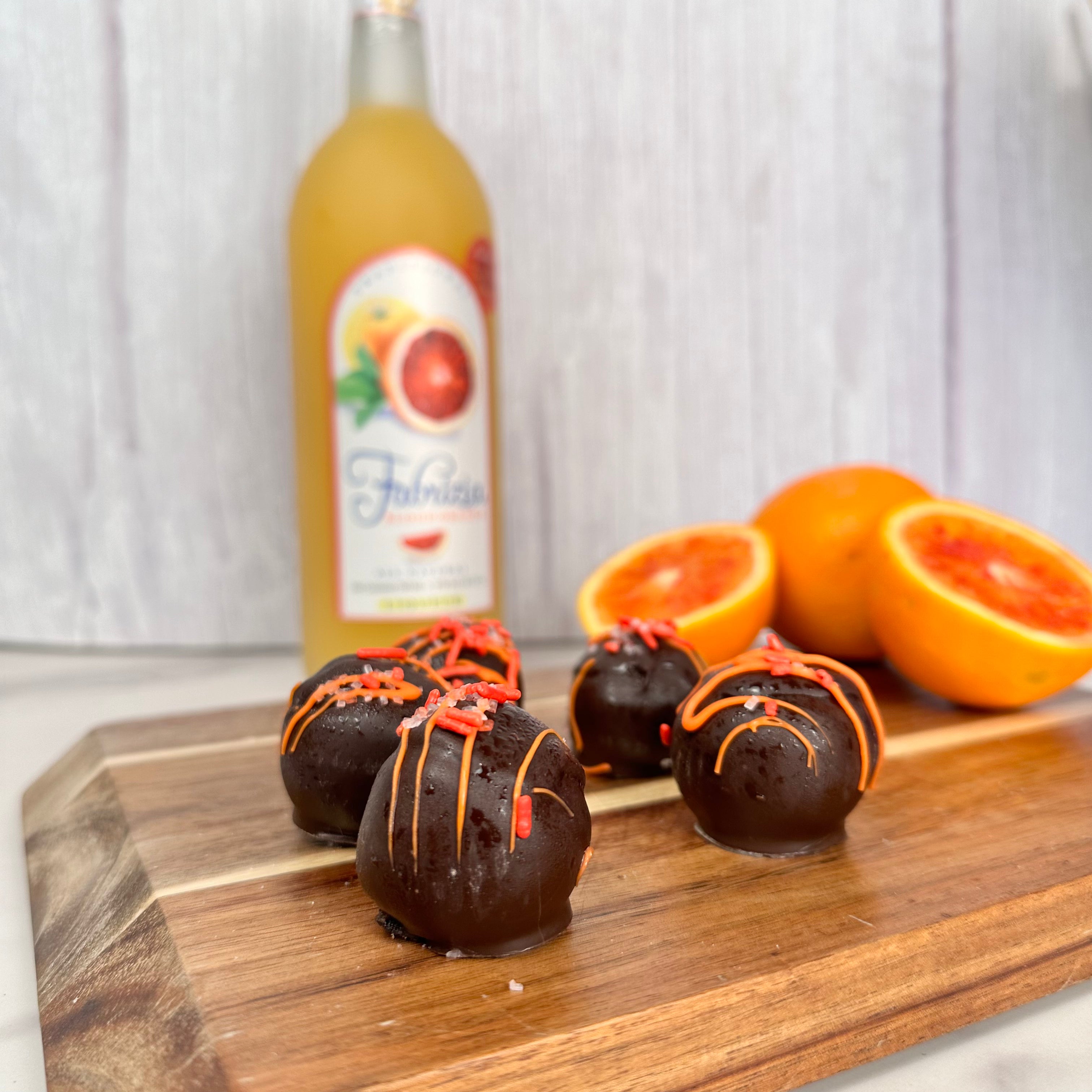 Chocolate Blood Orange Truffles