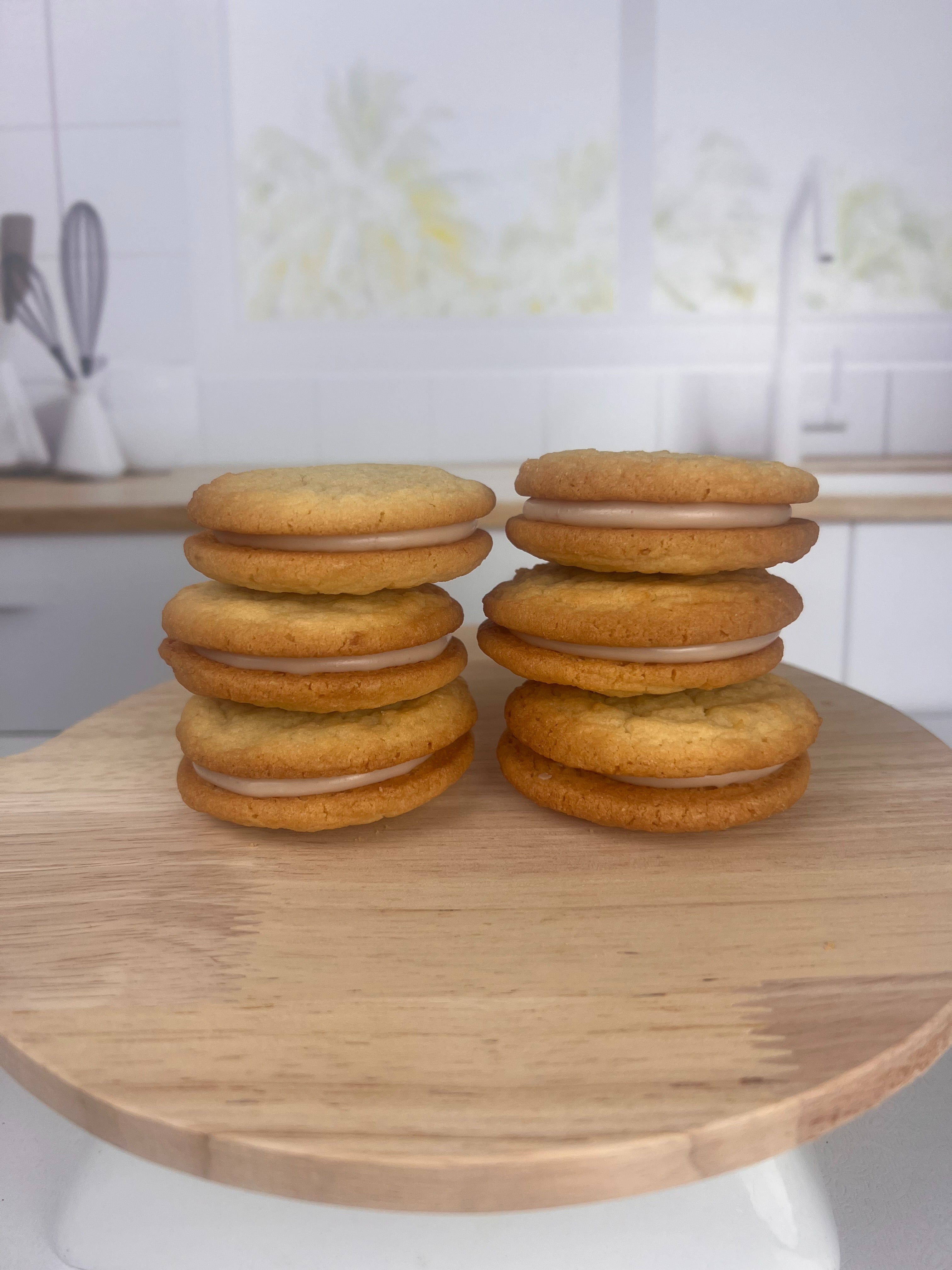 Lemon Raspberry Sandwich Cookies